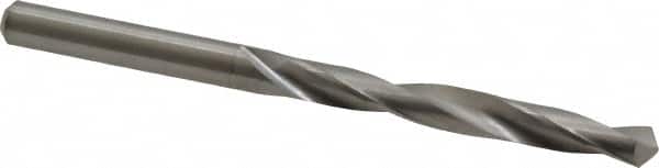 M.A. Ford - #6 118° Solid Carbide Jobber Drill - Bright Finish, Right Hand Cut, Spiral Flute, Straight Shank, 3" OAL, Faceted Point - Americas Industrial Supply