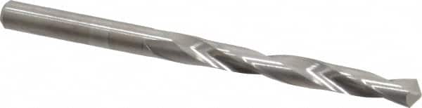 M.A. Ford - #12 118° Solid Carbide Jobber Drill - Bright Finish, Right Hand Cut, Spiral Flute, Straight Shank, 2-3/4" OAL, Faceted Point - Americas Industrial Supply