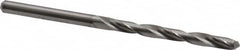 M.A. Ford - #31 118° Solid Carbide Jobber Drill - Bright Finish, Right Hand Cut, Spiral Flute, Straight Shank, 2-1/4" OAL, Faceted Point - Americas Industrial Supply