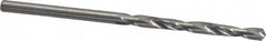 M.A. Ford - #41 118° Solid Carbide Jobber Drill - Bright Finish, Right Hand Cut, Spiral Flute, Straight Shank, 2" OAL, Faceted Point - Americas Industrial Supply