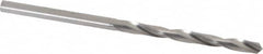 M.A. Ford - #42 118° Solid Carbide Jobber Drill - Bright Finish, Right Hand Cut, Spiral Flute, Straight Shank, 2" OAL, Faceted Point - Americas Industrial Supply