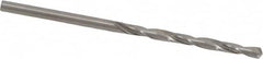 M.A. Ford - #48 118° Solid Carbide Jobber Drill - Bright Finish, Right Hand Cut, Spiral Flute, Straight Shank, 1-3/4" OAL, Faceted Point - Americas Industrial Supply