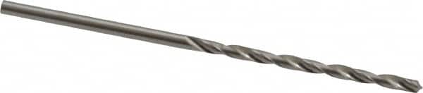 M.A. Ford - #55 118° Solid Carbide Jobber Drill - Bright Finish, Right Hand Cut, Spiral Flute, Straight Shank, 1-1/2" OAL, Faceted Point - Americas Industrial Supply