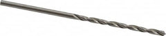 M.A. Ford - #55 118° Solid Carbide Jobber Drill - Bright Finish, Right Hand Cut, Spiral Flute, Straight Shank, 1-1/2" OAL, Faceted Point - Americas Industrial Supply