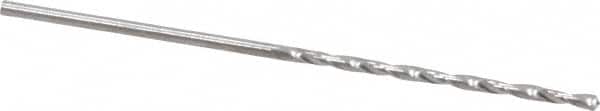 M.A. Ford - #59 118° Solid Carbide Jobber Drill - Bright Finish, Right Hand Cut, Spiral Flute, Straight Shank, 1-1/2" OAL, Faceted Point - Americas Industrial Supply