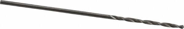 M.A. Ford - #63 118° Solid Carbide Jobber Drill - Bright Finish, Right Hand Cut, Spiral Flute, Straight Shank, 1-1/2" OAL, Faceted Point - Americas Industrial Supply