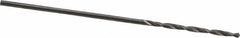 M.A. Ford - #63 118° Solid Carbide Jobber Drill - Bright Finish, Right Hand Cut, Spiral Flute, Straight Shank, 1-1/2" OAL, Faceted Point - Americas Industrial Supply