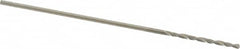 M.A. Ford - #68 118° Solid Carbide Jobber Drill - Bright Finish, Right Hand Cut, Spiral Flute, Straight Shank, 1-1/2" OAL, Faceted Point - Americas Industrial Supply