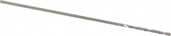 M.A. Ford - #70 118° Solid Carbide Jobber Drill - Bright Finish, Right Hand Cut, Spiral Flute, Straight Shank, 1-1/2" OAL, Faceted Point - Americas Industrial Supply