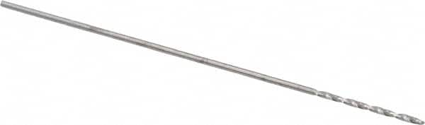 M.A. Ford - #72 118° Solid Carbide Jobber Drill - Bright Finish, Right Hand Cut, Spiral Flute, Straight Shank, 1-1/2" OAL, Faceted Point - Americas Industrial Supply