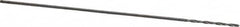 M.A. Ford - #75 118° Solid Carbide Jobber Drill - Bright Finish, Right Hand Cut, Spiral Flute, Straight Shank, 1-1/2" OAL, Faceted Point - Americas Industrial Supply
