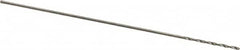 M.A. Ford - #77 118° Solid Carbide Jobber Drill - Bright Finish, Right Hand Cut, Spiral Flute, Straight Shank, 1-1/2" OAL, Faceted Point - Americas Industrial Supply