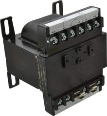 Eaton Cutler-Hammer - 1 Phase, 0.5 kVA, Control Transformer - 2 Input, 1 Output Winding, 50/60 Hz, 5-1/2 Inch Deep x 4-3/4 Inch High, 131°F Temp Rise - Americas Industrial Supply