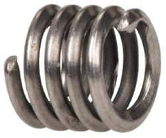 Heli-Coil - #4-40 UNC, 0.168" OAL, Free Running Helical Insert - 4-3/4 Free Coils, Tangless, 304 Stainless Steel, Bright Finish, 1-1/2D Insert Length - Americas Industrial Supply