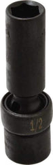 SK - 3/8" Drive 1/2" Deep Universal Impact Socket - 6 Points, 3-9/64" OAL - Americas Industrial Supply