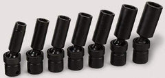 SK - 3/8" Drive 5/8" Deep Universal Impact Socket - 6 Points, 3-7/32" OAL - Americas Industrial Supply