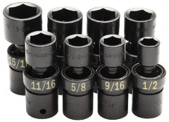 SK - 1/2" Drive 1" Standard Universal Impact Socket - Americas Industrial Supply