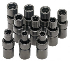 SK - 1/2" Drive 15mm Standard Universal Impact Socket - Americas Industrial Supply