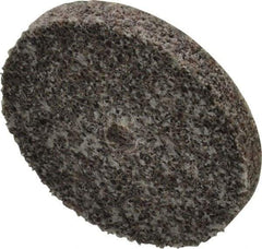 3M - 2" Diam, 1/4" Face Width, 1/4" Center Hole, Coarse Grade, Aluminum Oxide Deburring Wheel - Unitized, Hard Density 7 Grade, 22,100 RPM - Americas Industrial Supply