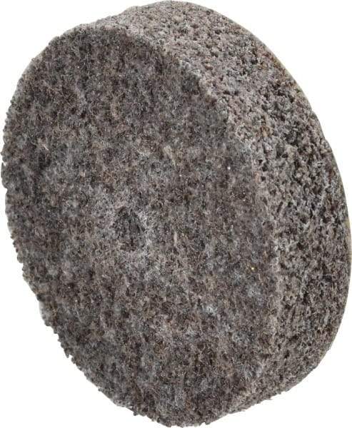 3M - 2" Diam, 1/2" Face Width, 1/4" Center Hole, Coarse Grade, Aluminum Oxide Deburring Wheel - Unitized, Hard Density 7 Grade, 22,100 RPM - Americas Industrial Supply