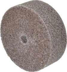 3M - 2" Diam, 3/4" Face Width, 1/4" Center Hole, Fine Grade, Aluminum Oxide Deburring Wheel - Unitized, Medium Density 5 Grade, 22,100 RPM - Americas Industrial Supply