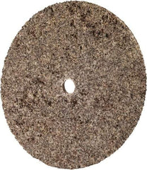 3M - 3" Diam, 1/8" Face Width, 1/4" Center Hole, Coarse Grade, Aluminum Oxide Deburring Wheel - Unitized, Hard Density 7 Grade, 18,100 RPM - Americas Industrial Supply