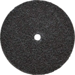3M - 3" Diam, 1/4" Face Width, 1/4" Center Hole, Fine Grade, Aluminum Oxide Deburring Wheel - Unitized, Medium Density 5 Grade, 18,100 RPM - Americas Industrial Supply
