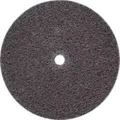 3M - 3" Diam, 1/2" Face Width, 1/4" Center Hole, Fine Grade, Aluminum Oxide Deburring Wheel - Unitized, Medium Density 5 Grade, 15,100 RPM - Americas Industrial Supply