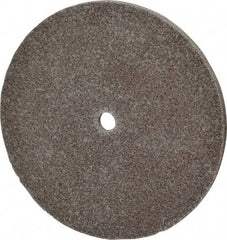 3M - 6" Diam, 1/4" Face Width, 1/2" Center Hole, Fine Grade, Aluminum Oxide Deburring Wheel - Unitized, Medium Density 5 Grade, 7,500 RPM - Americas Industrial Supply