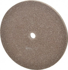 3M - 6" Diam, 1/4" Face Width, 1/2" Center Hole, Medium Grade, Aluminum Oxide Deburring Wheel - Unitized, Hard Density 7 Grade, 7,500 RPM - Americas Industrial Supply