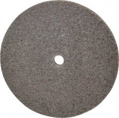 3M - 6" Diam, 1/4" Face Width, 1/2" Center Hole, Coarse Grade, Aluminum Oxide Deburring Wheel - Unitized, Hard Density 7 Grade, 7,500 RPM - Americas Industrial Supply
