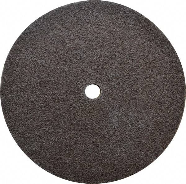3M - 6" Diam, 1/2" Face Width, 1/2" Center Hole, Medium Grade, Aluminum Oxide Deburring Wheel - Unitized, Hard Density 7 Grade, 7,500 RPM - Americas Industrial Supply