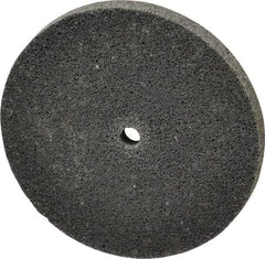 3M - 3" Diam, 1/4" Face Width, 1/4" Center Hole, Fine Grade, Silicon Carbide Deburring Wheel - Unitized, Hard Density 7 Grade, 18,100 RPM - Americas Industrial Supply