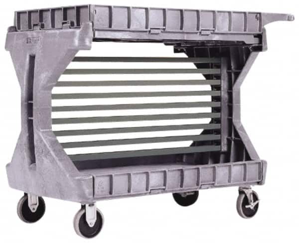 Akro-Mils - 35-3/4" Long x 1-3/4" Wide x 1" High, Cart Rail Kit - For 30936 - Americas Industrial Supply