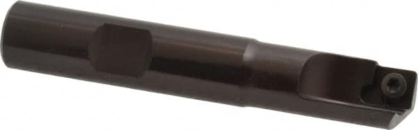 Kennametal - 1/2" Cut Diam, 7.11mm Max Depth of Cut, 1/2" Shank Diam, 3" OAL, Indexable Square Shoulder End Mill - SDEB 2615. Inserts, Cylindrical Shank, 0° Lead Angle - Americas Industrial Supply