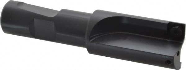 Kennametal - 1" Cut Diam, 8.64mm Max Depth of Cut, 3/4" Shank Diam, 4" OAL, Indexable Square Shoulder Centercutting End Mill - SPEB 322 Inserts, Weldon Shank, 0° Lead Angle, Through Coolant - Americas Industrial Supply