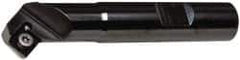 Kennametal - 45° Lead Angle, 0.897" Max Cut Diam, 0.46" Min Cut Diam, 4.96mm Max Depth of Cut, Indexable Chamfer and Angle End Mill - 1 Insert, SDEB 26152 Insert Style, 3" Overall Length, Straight Shank - Americas Industrial Supply