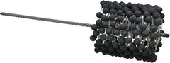 Brush Research Mfg. - 4-1/2" to 5" Bore Diam, 240 Grit, Silicon Carbide Flexible Hone - Extra Fine, 17-1/2" OAL - Americas Industrial Supply