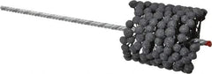 Brush Research Mfg. - 3" to 3-1/4" Bore Diam, 180 Grit, Silicon Carbide Flexible Hone - Extra Fine, 13-1/2" OAL - Americas Industrial Supply