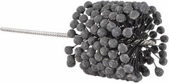 Brush Research Mfg. - 4-3/8" to 4-5/8" Bore Diam, 120 Grit, Silicon Carbide Flexible Hone - Fine, 13-1/2" OAL - Americas Industrial Supply