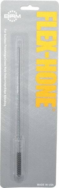 Brush Research Mfg. - 1/4" Bore Diam, 240 Grit, Silicon Carbide Flexible Hone - Extra Fine, 8" OAL - Americas Industrial Supply