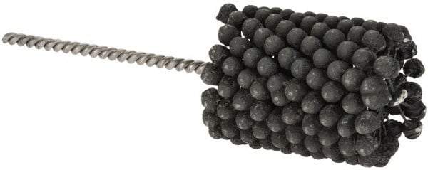 Brush Research Mfg. - 2-1/4" Bore Diam, 320 Grit, Silicon Carbide Flexible Hone - Extra Fine, 8" OAL - Americas Industrial Supply