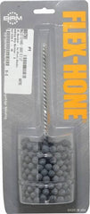 Brush Research Mfg. - 2-1/2" Bore Diam, 320 Grit, Silicon Carbide Flexible Hone - Extra Fine, 8" OAL - Americas Industrial Supply