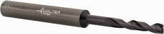 Walter-Titex - 1/8" 150° Spiral Flute Solid Carbide Screw Machine Drill Bit - Americas Industrial Supply