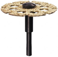 Dremel - 1/8 Inch Collet, Rotary Tool Cutting Wheel with Mandrel - 1-1/4 Inch Diameter x 0.07 Inch Thick - Americas Industrial Supply