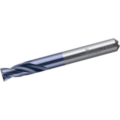 Walter-Titex - 10mm 180° Spiral Flute Solid Carbide Screw Machine Drill Bit - Americas Industrial Supply