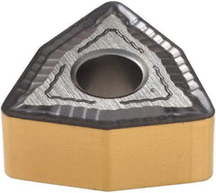 Iscar - WNMG332 WG Grade IC807 Carbide Turning Insert - TiAlN Finish, 80° Trigon, 3/8" Inscr Circle, 3/16" Thick, 1/32" Corner Radius - Americas Industrial Supply