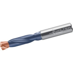 Walter-Titex - 9.8mm 140° Spiral Flute Solid Carbide Screw Machine Drill Bit - Americas Industrial Supply