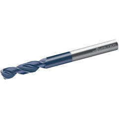 Walter-Titex - 4mm 150° Spiral Flute Solid Carbide Screw Machine Drill Bit - Americas Industrial Supply