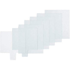 Jackson Safety - 4-1/2" Wide x 5-1/4" High, Polycarbonate Lens Kit - 0.02" Thick, Clear, Inside Mount - Americas Industrial Supply